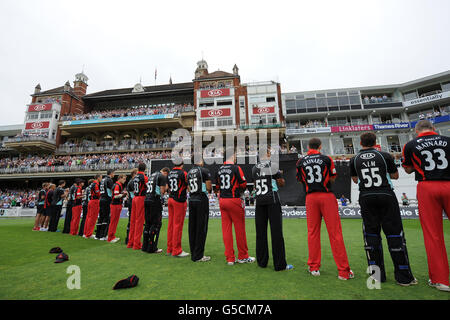Football - Clydesdale Bank 40 - Groupe B - Surrey v Glamorgan - l'Ovale Kia Banque D'Images