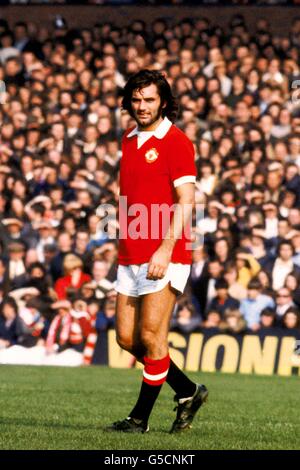 Football - Ligue Division 1 - Manchester United. George Best, Manchester United Banque D'Images