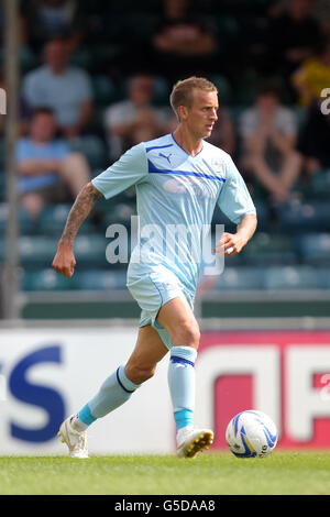 Football - pré-saison amical - Bristol Rovers / Coventry City - Memorial Ground. Carl Baker, Coventry City Banque D'Images