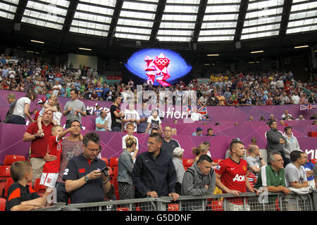 Jeux Olympiques de Londres - compétitions avant les Jeux - Jeudi Banque D'Images