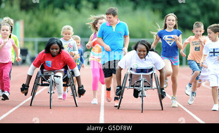 Paralympien Congo générique Banque D'Images