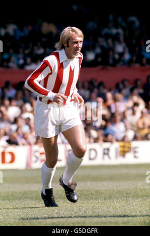 Football - football League Division One - Stoke City. jimmy Greenhoff, Stoke City Banque D'Images