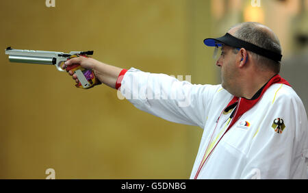 Les Jeux Paralympiques de Londres - Jour 1 Banque D'Images