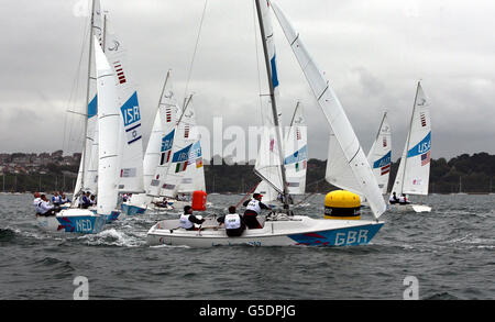 Les Jeux Paralympiques de Londres - Jour 3 Banque D'Images