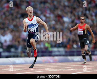 Les Jeux Paralympiques de Londres - Jour 7 Banque D'Images