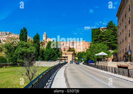 Albarracin, Teruel, Aragón, Espagne, Europe Banque D'Images