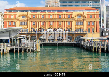 Le Ferry Building, terminal de ferry d'Auckland, Auckland, île du Nord, Nouvelle-Zélande Banque D'Images