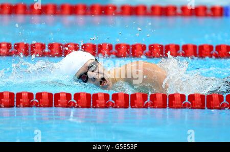 Les Jeux Paralympiques de Londres - Jour 4 Banque D'Images