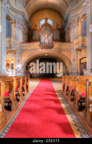 Église de pèlerinage sur Poestlingberg à Linz, Haute Autriche, Autriche, Europe Banque D'Images