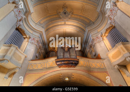Église de pèlerinage sur Poestlingberg hill à Linz, Haute Autriche, Autriche, Europe Banque D'Images