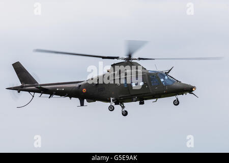 La composante aérienne belge Agusta A109BA Hirundo Banque D'Images