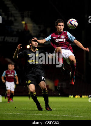 Soccer - Capital One Cup - troisième ronde - West Ham United v Wigan Athletic - Upton Park Banque D'Images