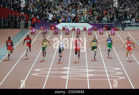 Les Jeux Paralympiques de Londres - Jour 8 Banque D'Images