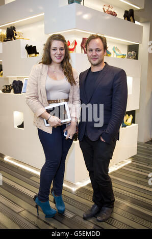 Vogue fashion Night Out - Londres Banque D'Images