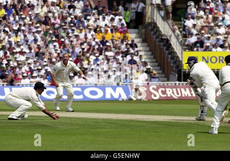 Angleterre v Australie Boucher Banque D'Images