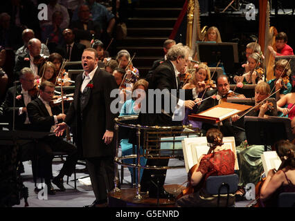 BBC Last Night of the Proms Banque D'Images