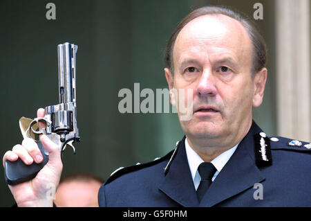 Armes à feu La Police Stevens Banque D'Images