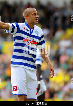 Soccer - Barclays Premier League - Norwich City / Queens Park Rangers - Carrow Road. Bobby Zamora, Queens Park Rangers Banque D'Images