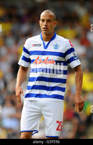 Soccer - Barclays Premier League - Norwich City / Queens Park Rangers - Carrow Road. Bobby Zamora, Queens Park Rangers Banque D'Images