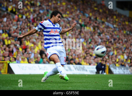 Soccer - Barclays Premier League - Norwich City / Queens Park Rangers - Carrow Road. Fabio Da Silva, Queens Park Rangers Banque D'Images