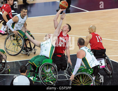 Les Jeux Paralympiques de Londres - Jour 10 Banque D'Images