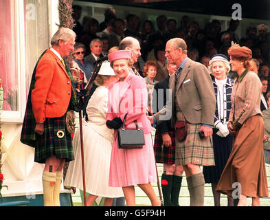 Royal Highland Gathering - Braemar, Ecosse Banque D'Images