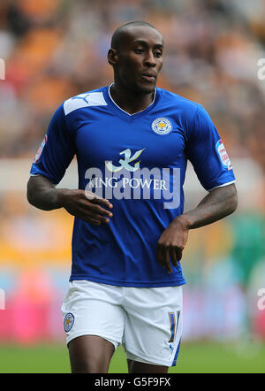 Football - npower football League Championship - Wolverhampton Wanderers / Leicester City - Molineux. Lloyd Dyer, Leicester City Banque D'Images