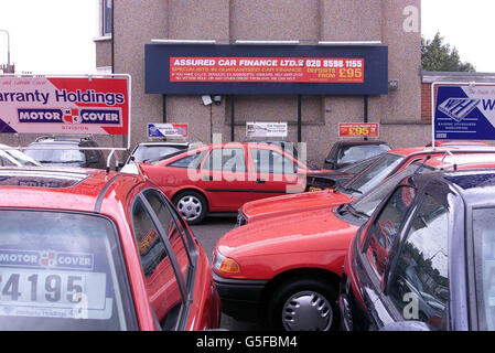 Explosion d'Ealing Broadway Banque D'Images