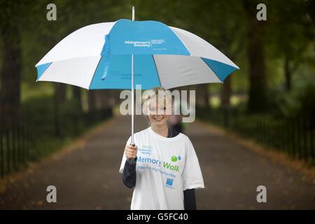 Société Alzheimer du marche de la mémoire Banque D'Images