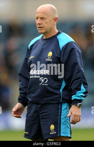 Rugby Union - Aviva Premiership - London Wasps v Worcester Warriors - Adams Park. Richard Hill, entraîneur-chef des Worcester Warriors Banque D'Images