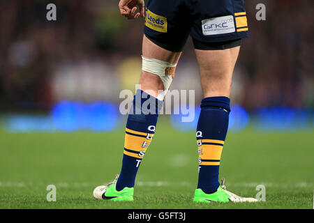 Rugby League - Stobart Super League - Grand Final - Warrington Wolves v Leeds Rhinos - Old Trafford Banque D'Images