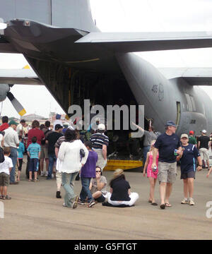 2011 Air Force Base et le mode de vie de l'aéronautique Waterkloof Expo. Banque D'Images