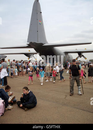 2011 Air Force Base et le mode de vie de l'aéronautique Waterkloof Expo. Banque D'Images
