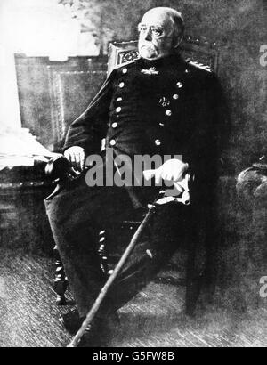 Bismarck, Otto von, 1.4.1815 - 30.7.1898, homme politique allemand, pleine longueur, dans son étude, Friedrichsruh, 1893, l'artiste n'a pas d'auteur pour être effacé Banque D'Images