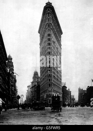 Géographie / Voyage, Etats-Unis, New York, bâtiments, Fuller Building, Fifth Avenue / 23th Street, Broadway, vers 1900, droits supplémentaires-Clearences-non disponible Banque D'Images