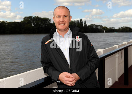 Football - Barclays Premier League - Fulham / Manchester City - Craven Cottage. Sean O'Loughlin, directeur financier de Fulham Banque D'Images