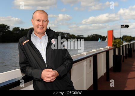 Football - Barclays Premier League - Fulham / Manchester City - Craven Cottage. Sean O'Loughlin, directeur financier de Fulham Banque D'Images