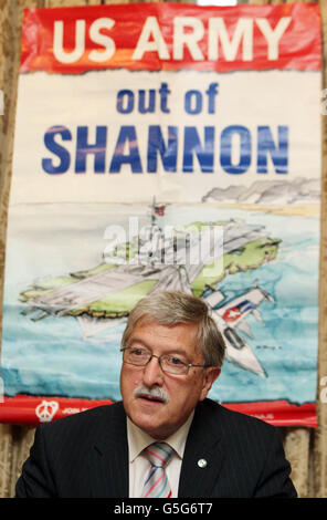 L'aéroport de Shannon brochure lancé Banque D'Images