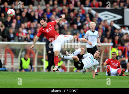 Soccer - npower Football League Championship - Nottingham Forest v Derby County - Rez-de-Ville Banque D'Images