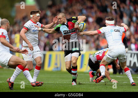 Rugby Union - Aviva Premiership - Saracens v Harlequins - Twickenham Stoop Banque D'Images