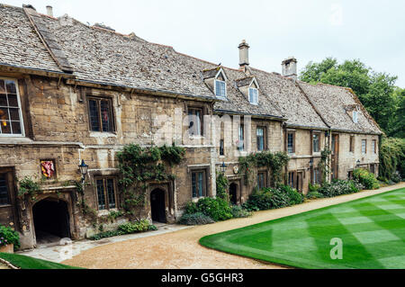 Oxford, Royaume-Uni - 14 août 2015 : Cour de Worcester College à Oxford. Worcester College est un des éléments constitutifs college Banque D'Images