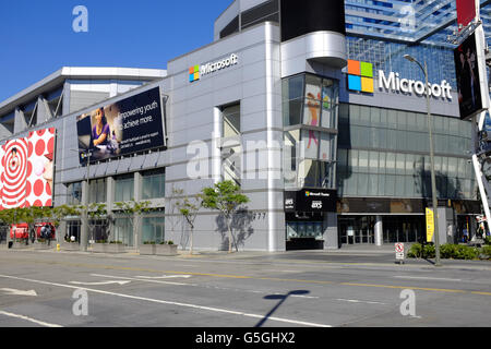 Le Staples Center et Nokia Plaza complex à Los Angeles Calfornia Banque D'Images