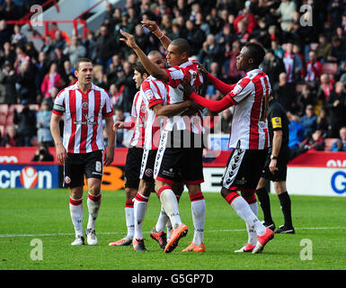 - Football npower Football League One - Sheffield United v Oldham Athletic - Bramall Lane Banque D'Images