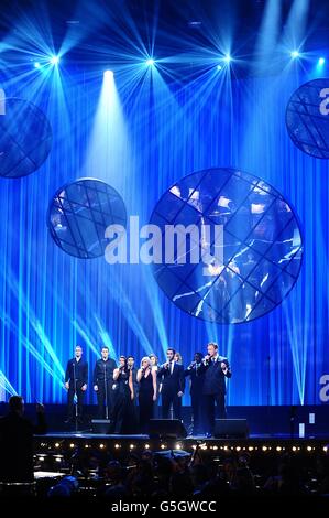 Classic Brit Awards - Londres Banque D'Images