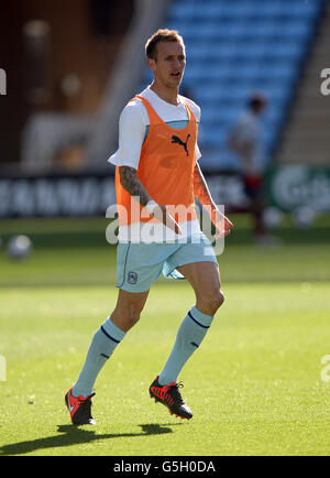 Football - championnat de football npower - Coventry City v Bournemouth - Ricoh Arena.Carl Baker, Coventry City Banque D'Images
