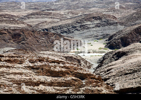 Canyon Kuiseb Pass en Namibie Banque D'Images