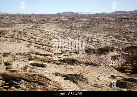 Canyon Kuiseb Pass en Namibie Banque D'Images