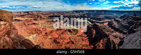 Marble Canyon - fantastique pont sur le fleuve Colorado dans l'Arizona l'un des sept postes frontaliers du Colorado pour 750km ! Banque D'Images