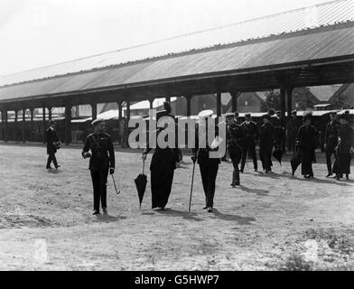 La Première Guerre mondiale - en image - Aldershot Banque D'Images