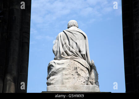 Walter Scott Monument par Steell, Édimbourg, Écosse, Royaume-Uni Banque D'Images